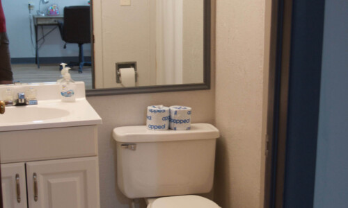 Nurse's Cabin Bathroom